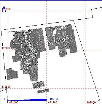 High resolution survey after removal of ploughsoil