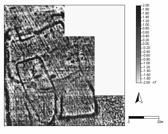 Magnetometer Survey Area 2: click to see location