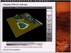 The geology and topography of Olduvai Gorge