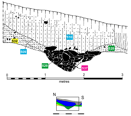 The inner Saxon ditch