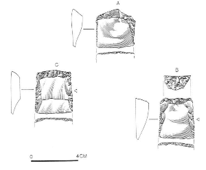 Drawings of gunflint