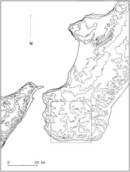 Location of study area