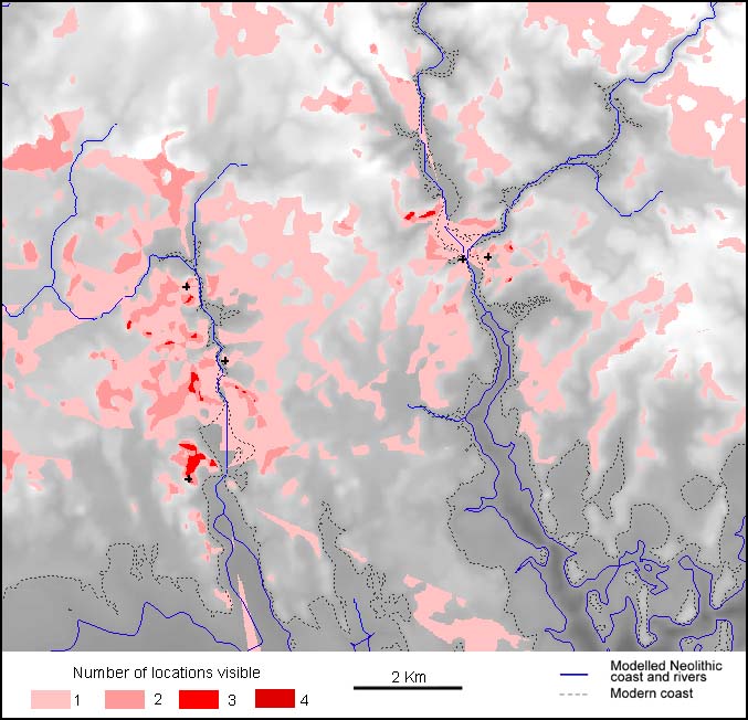 Visibiliy of locations