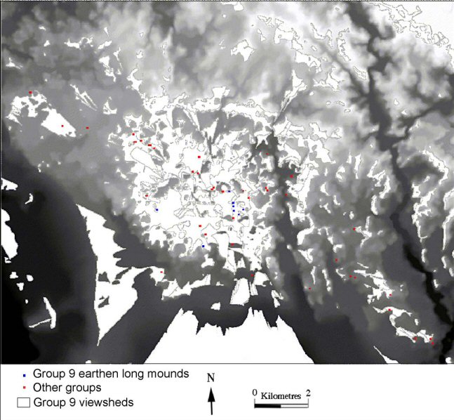 Viewshed map