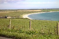 Sandy beaches on Sanday, Orkney.