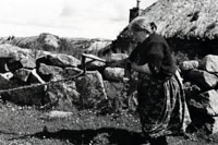 Hay rope-making