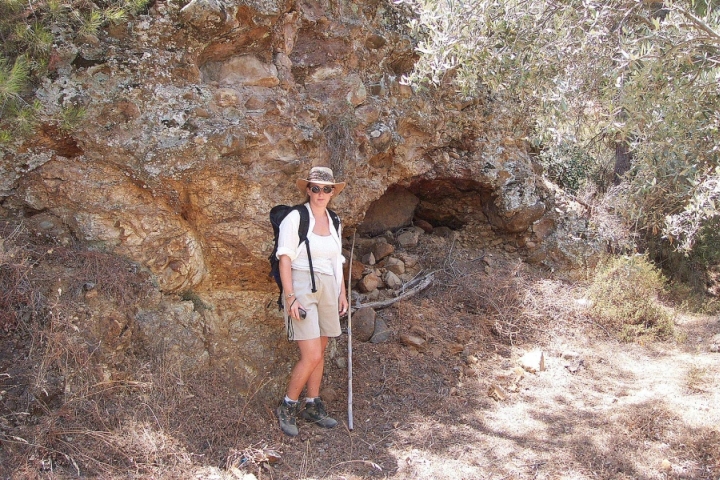 Figure 58: Mining adit at Xyliatos Ayios Kyriakos (TP050). Photograph: Jay Noller.