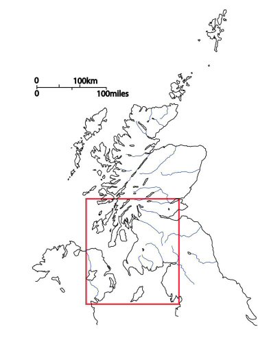 Figure 1: The limits of the study area