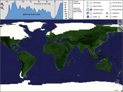 Ice sheets at 20,000BP