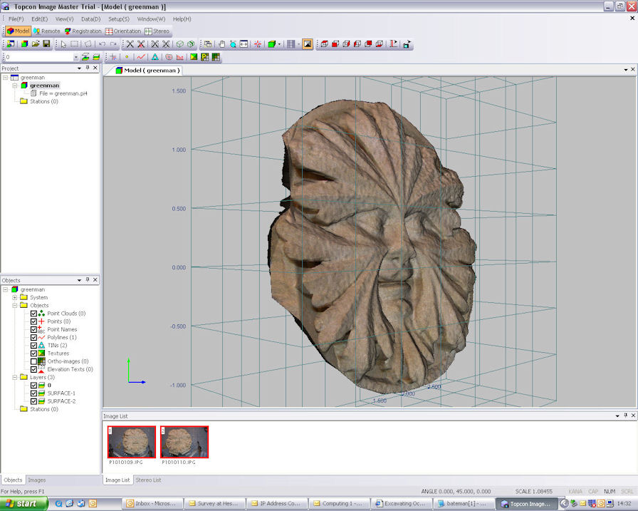 Figure 1: The ImageMaster interface