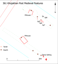 Khojakhan Post-Medieval features