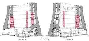 Small broch section showing area