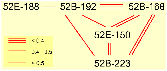 [Visual dissimilarty matrix]