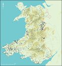 Hillfort distribution map