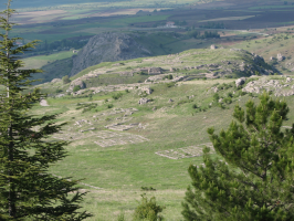 Reconstructed remains at Hattusha, the capital of the Hittite Empire