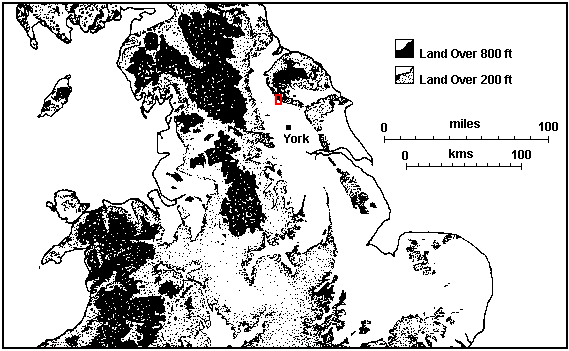 map of region - click on hotspot to zoom in to study area