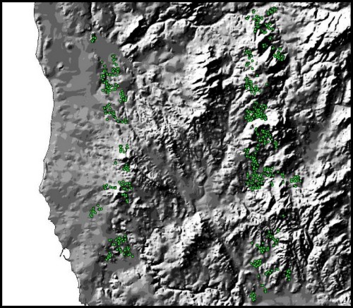 Interactive map 3 - links to fieldwalking data